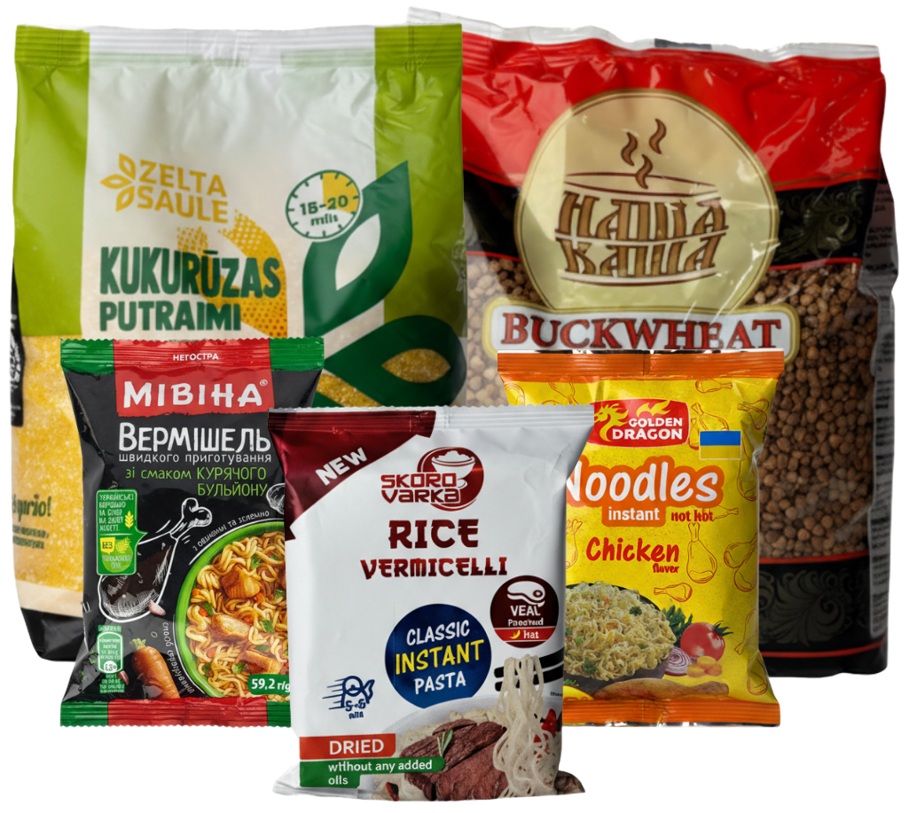 Каші та макарони