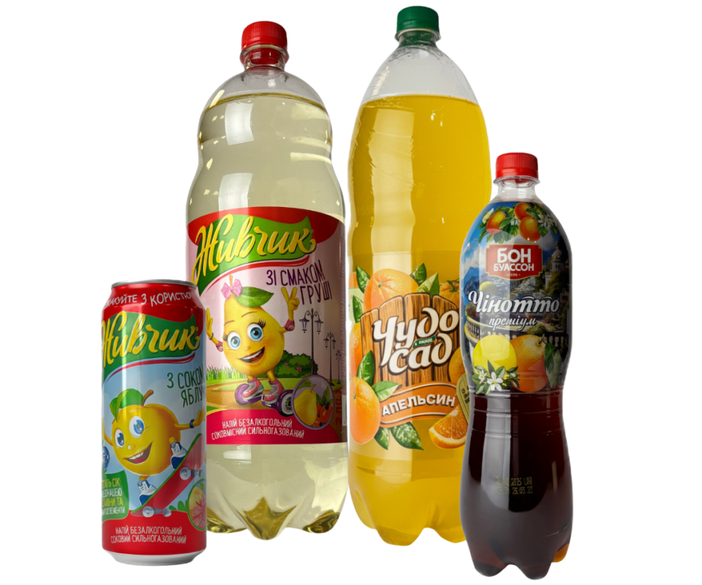 Газовані/негазовані солодкі напої