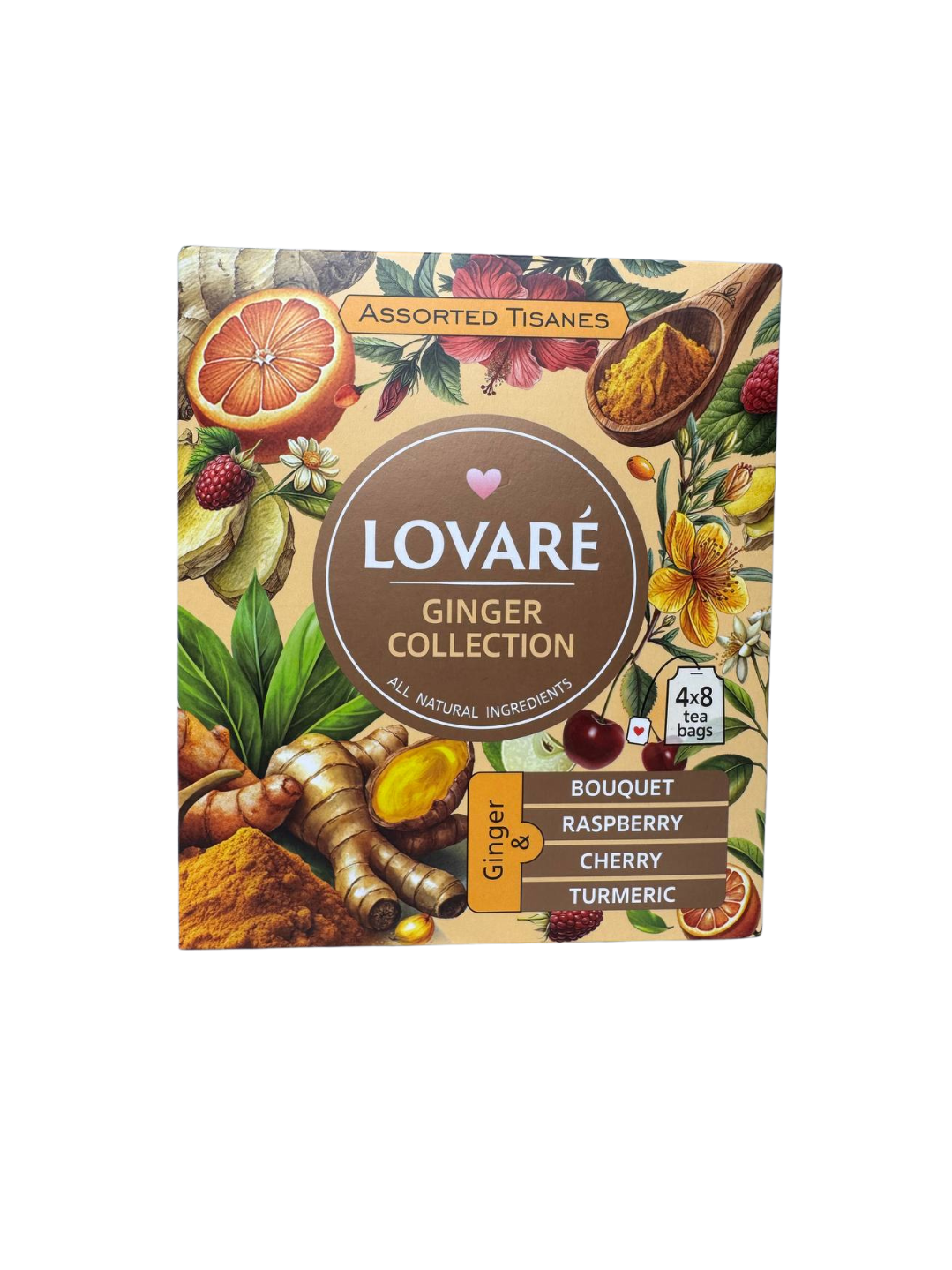 Чай Ловаре Ginger Assorted, 41,6g