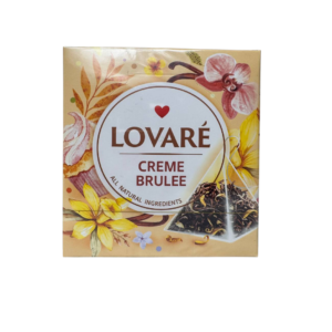 Herbata Czarna Lovare Creme Brulee, 30g