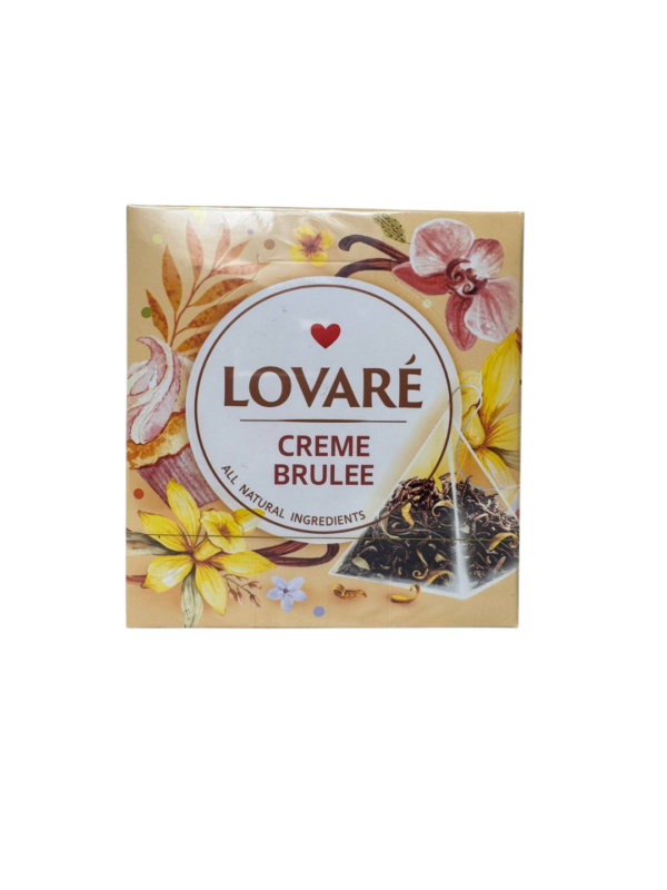 Herbata Czarna Lovare Creme Brulee, 30g