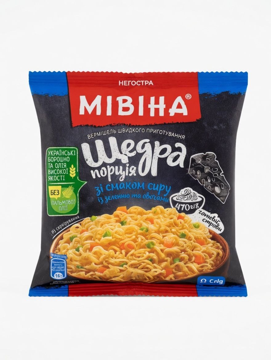 Вермішель Мівіна зі смаком сиру 73,5g
