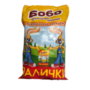 Кукурудзяні палички солодкі «Бобо» 140г
