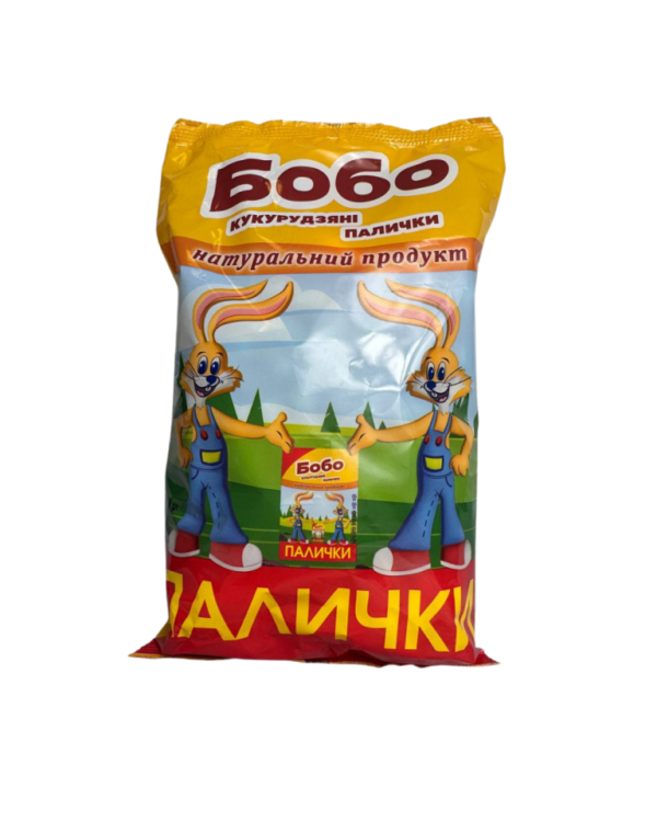 Кукурудзяні палички солодкі «Бобо» 140г