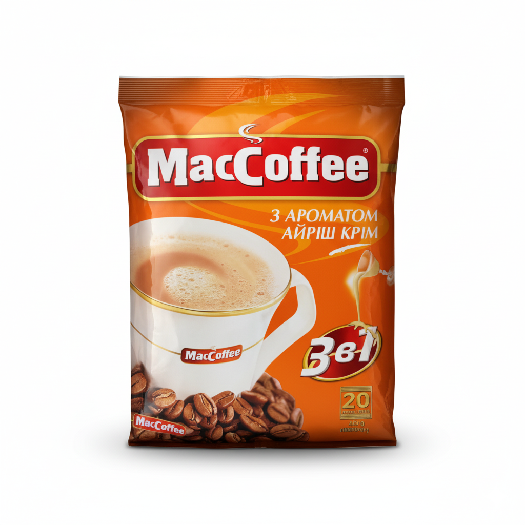 Napój kawowy 3w1 MacCoffee Irish Krem, 360g