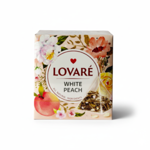 Herbata Czarna Lovare White Peach, 30g