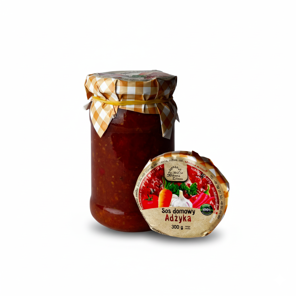 Sos domowy Adżyka „JEŻ Jedzenie zdrowe” 300g