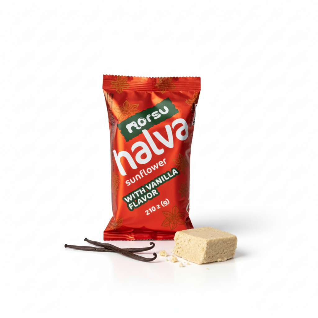 Chałwa słonecznikowa „Norsu” orzechowa, 210g
