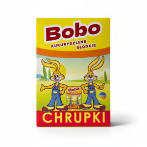 Chrupki kukurydziane słodkie „Bobo” 140g