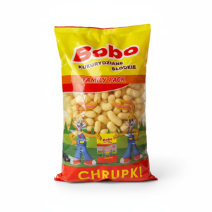 Chrupki kukurydziane słodkie „Bobo” 280g