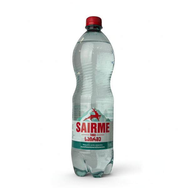 Woda mineralna Sairme gazowana 1l