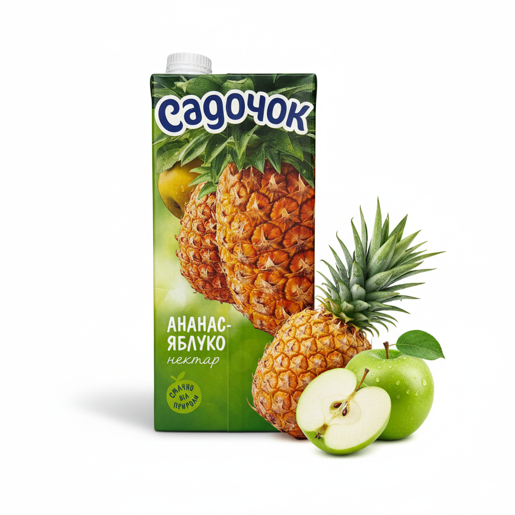 Nektar jabłko-ananas Sadoczok 950ml