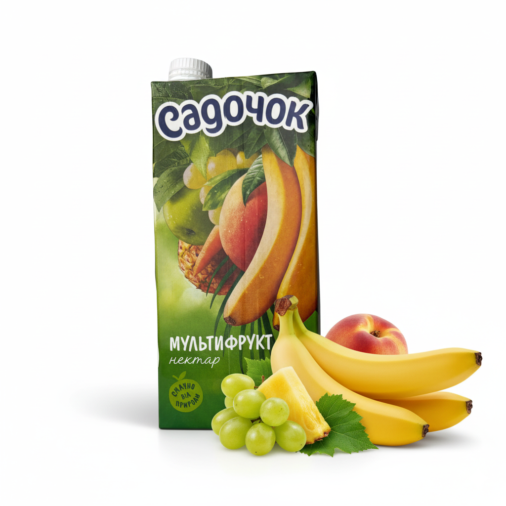 Нектар мультифруктовий Садочок 950мл