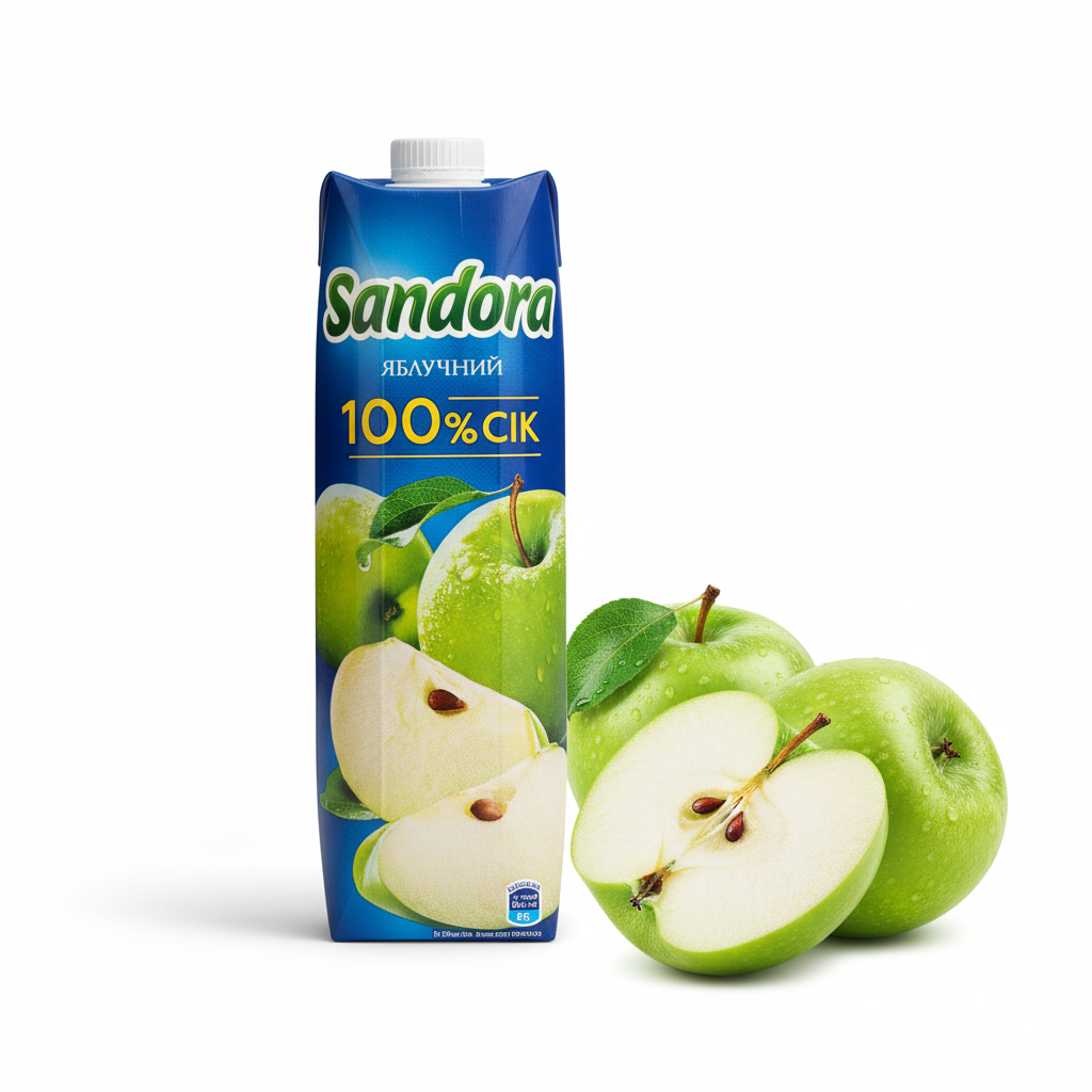 Sok jabłkowy Sandora 950ml