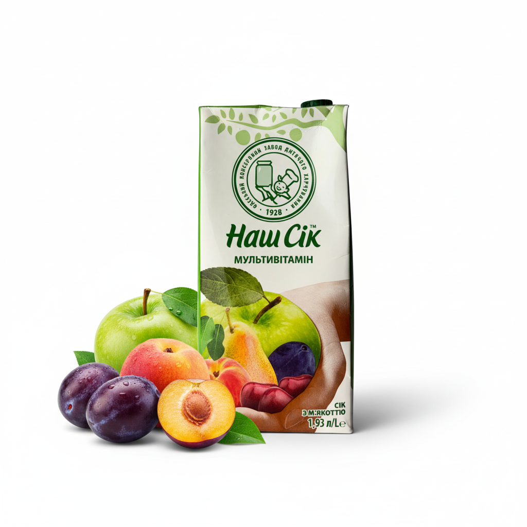 Нектар „Наш сік” мультивітамін 1,93л