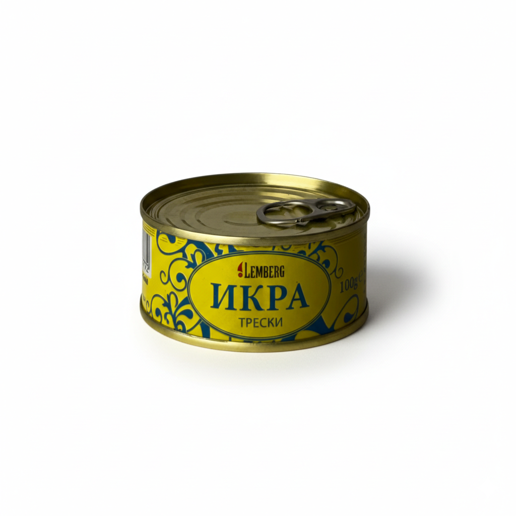 Kawior z dorsza „Lemberg” 100g (puszka)