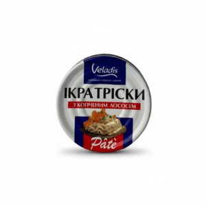 Pasta Veladis z dorsza i wędzonego łososia, 100g 