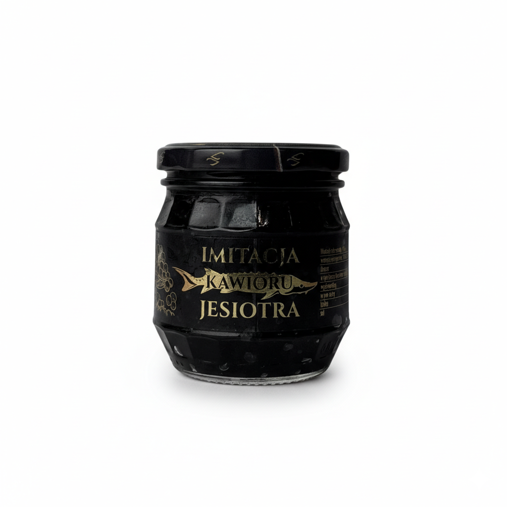 Imitacja kawioru z jesiotra czarna „Vomond” 200g