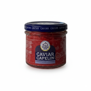 Kawior z gromadnika (Capelin) czerwony „Vodnyj svit” 100g