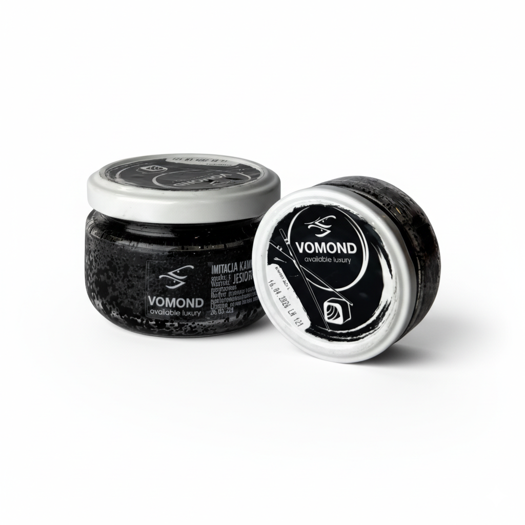 Kawior imitacja Tobiko czarna „Vomond” 70g (słoik)
