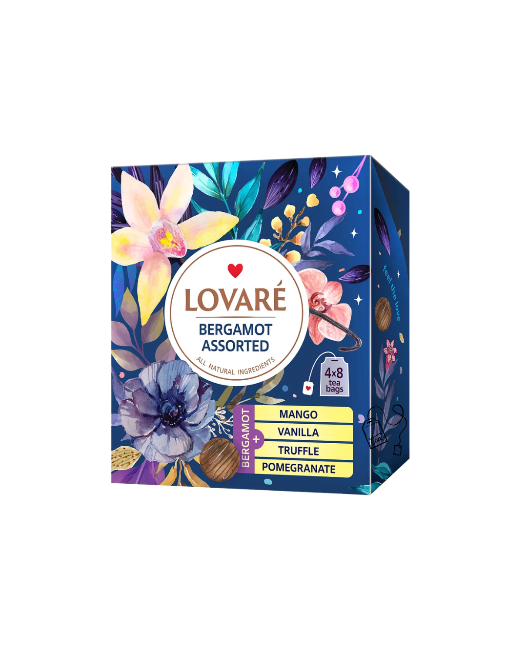 Herbata czarna „Lovare” Bergamot Assorted 100g
