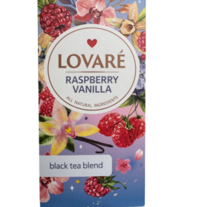 Herbata owocowo-ziołowa „Lovare” „Raspberry Vanilla” 48g