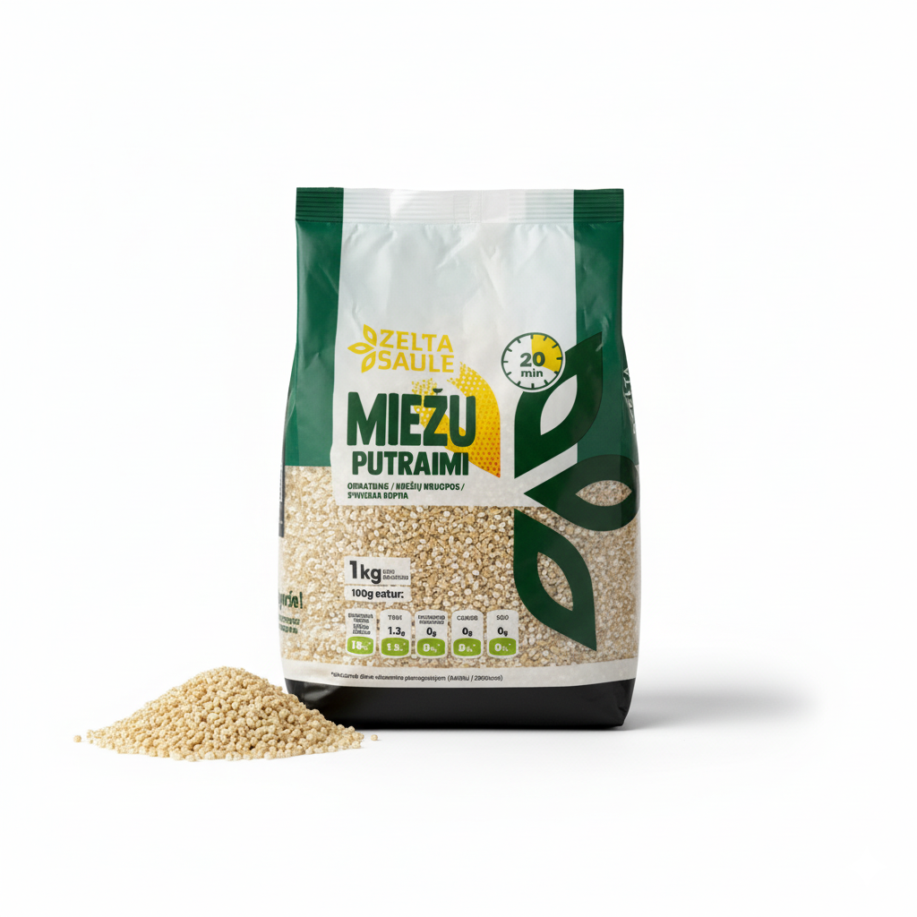 Каша ячмінна "Zelta Saule" 1kg