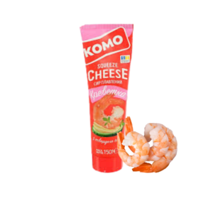 Ser topiony o smaku krewetkowym Komo 150g