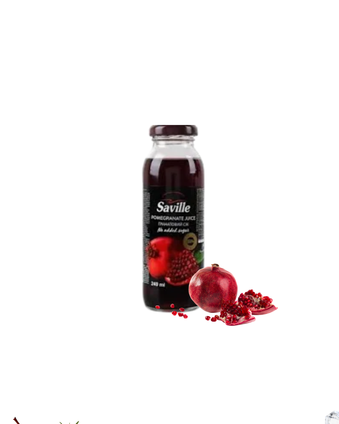 Сік гранатовий „Saville” 240ml