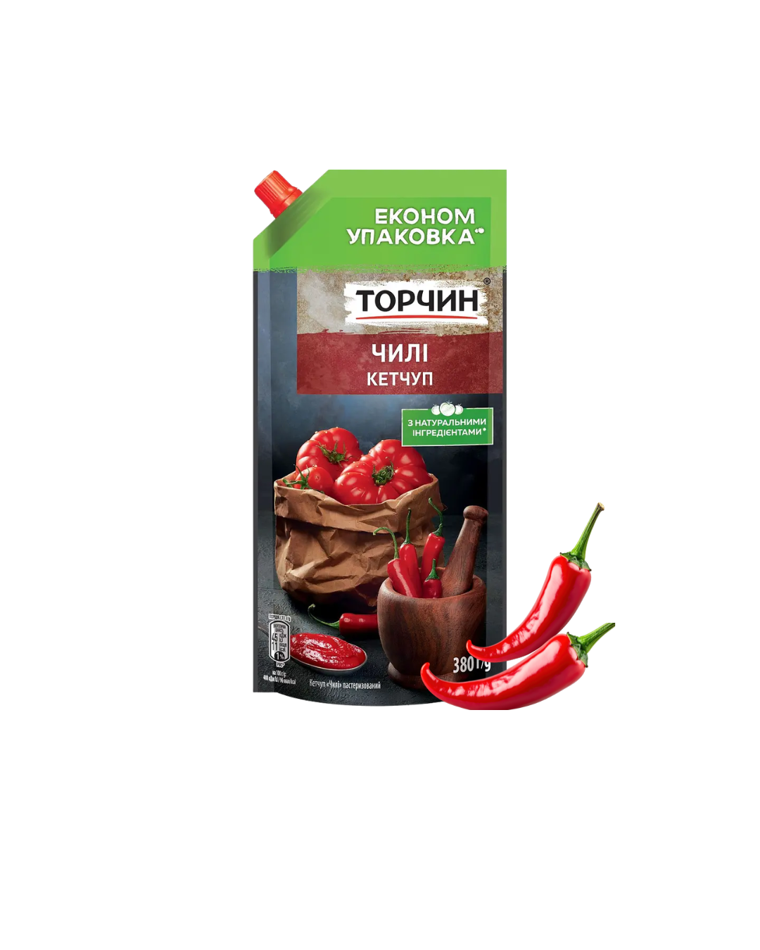 Ketchup „Chili” Torczyn, 380g