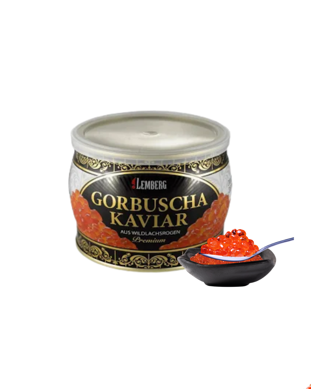 Kawior z gorbuszy (łososia) „Lemberg” Premium 500g