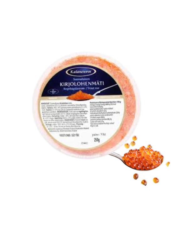 Ікра форелі "Kafaneuvos" заморожена 250г