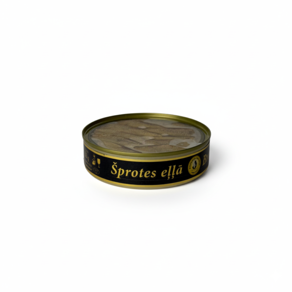 Шпроти копчені в олії „Brivais Vilnis” 160g