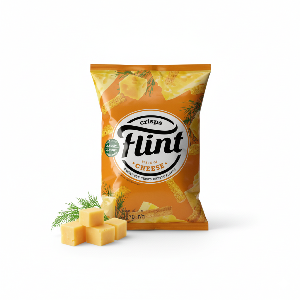 Sucharki „Flint” o smaku sera 70g