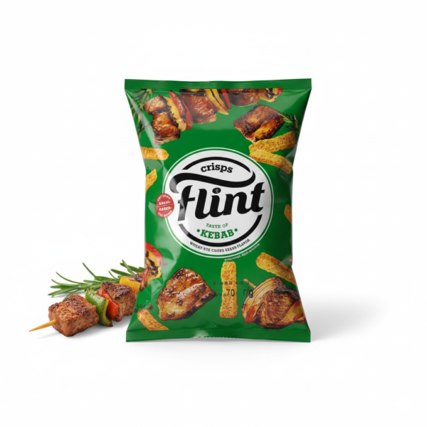 Sucharki „Flint” o smaku szaszłyka 70g