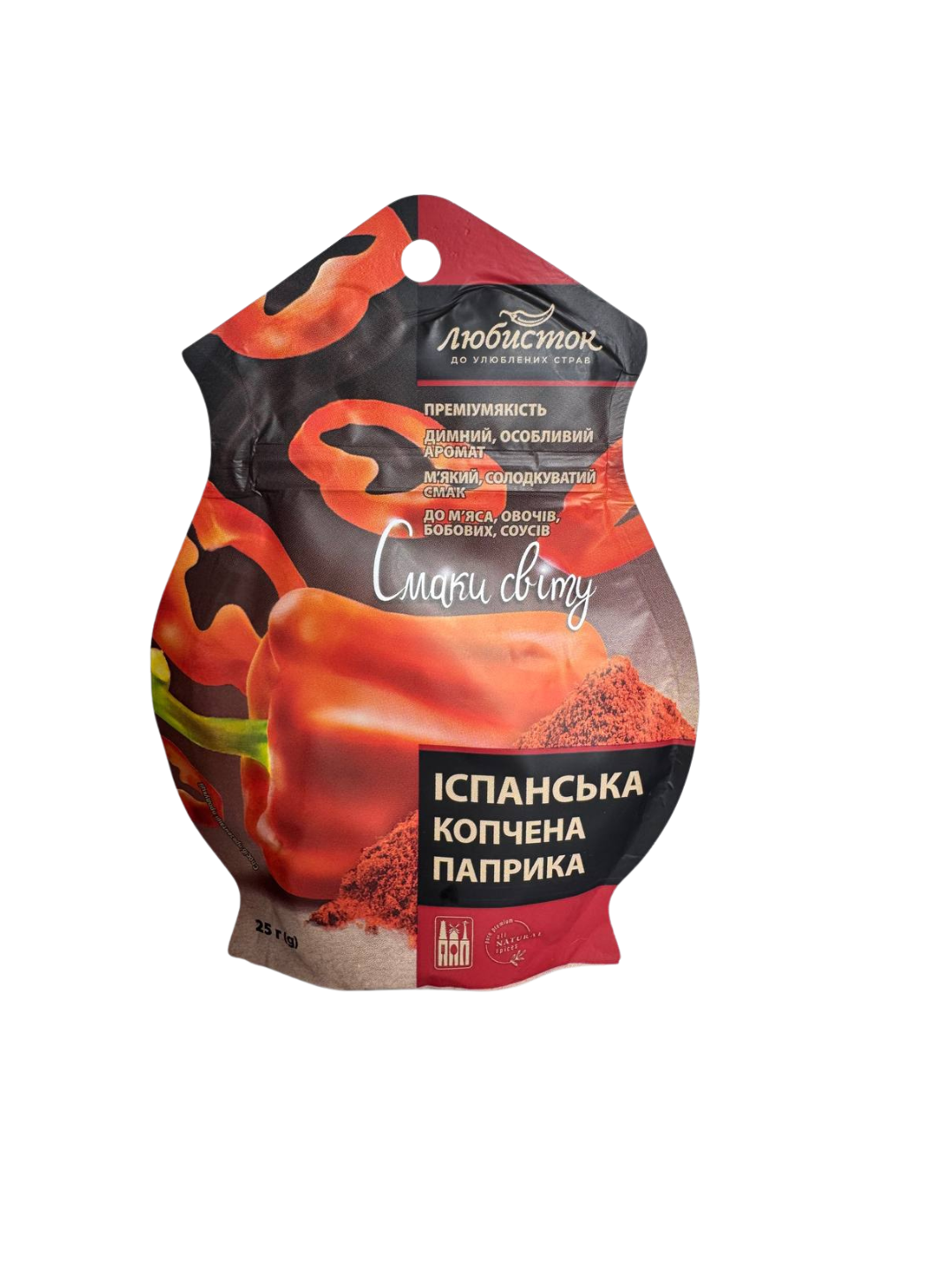 Приправа Любисток іспанська копчена паприка 25г