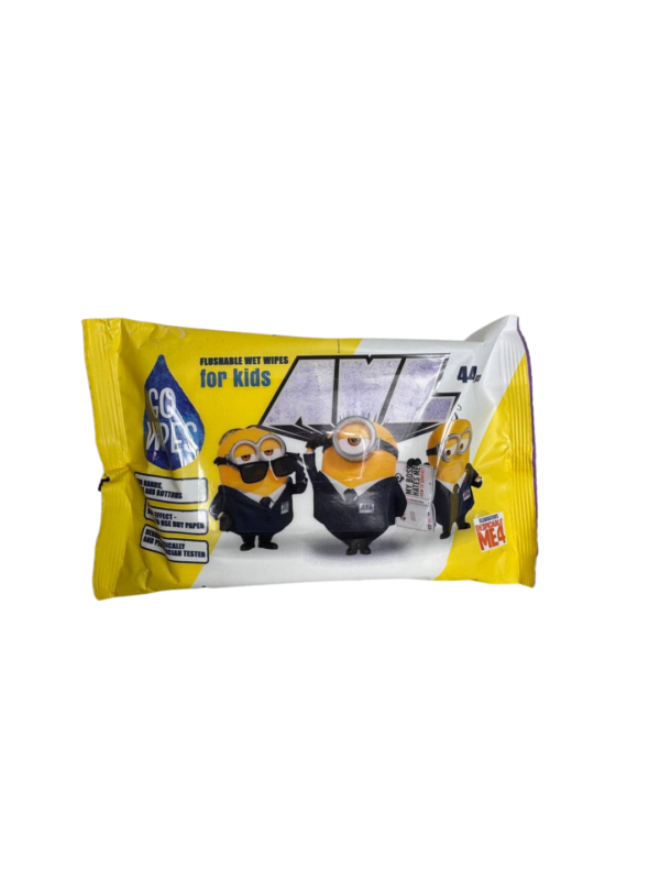 Серветки вологі дитячі Посіпаки GO Wipes 44 шт