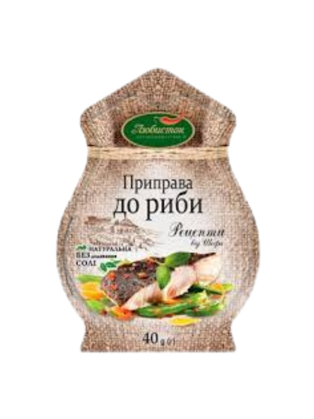 Приправа до риби Любисток 40г (без солі)