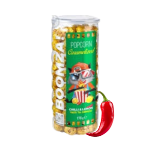 Popcorn „Boomza” o smaku chilli z cytryną 170g