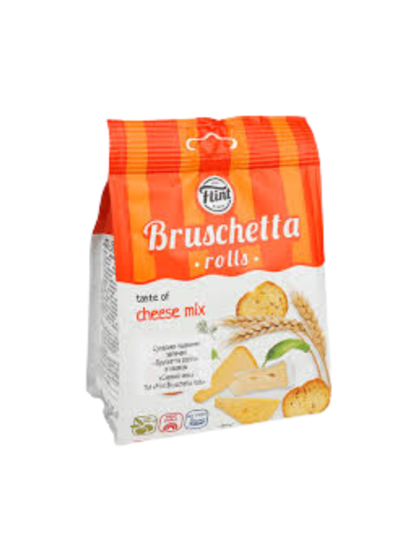Sucharki chlebowe o smaku Sera „Flint” Rolls 65g