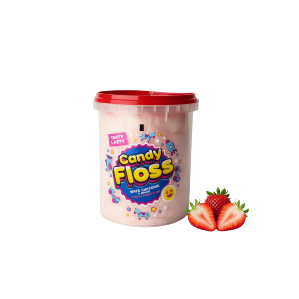 Цукрова вата "Candy Floss" зі смаком полуниці 36г