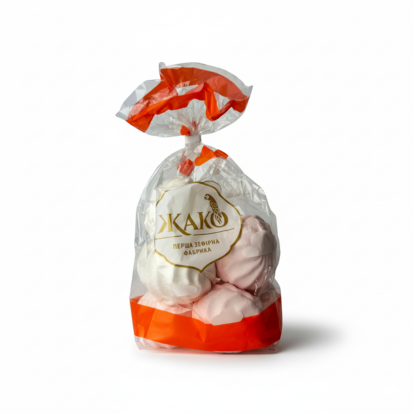 Зефір біло-рожевий "Жако" ваговий