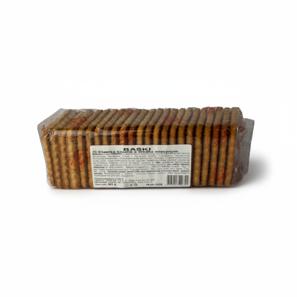 Ciastka Kruche Baśki o smaku mlecznym 345g