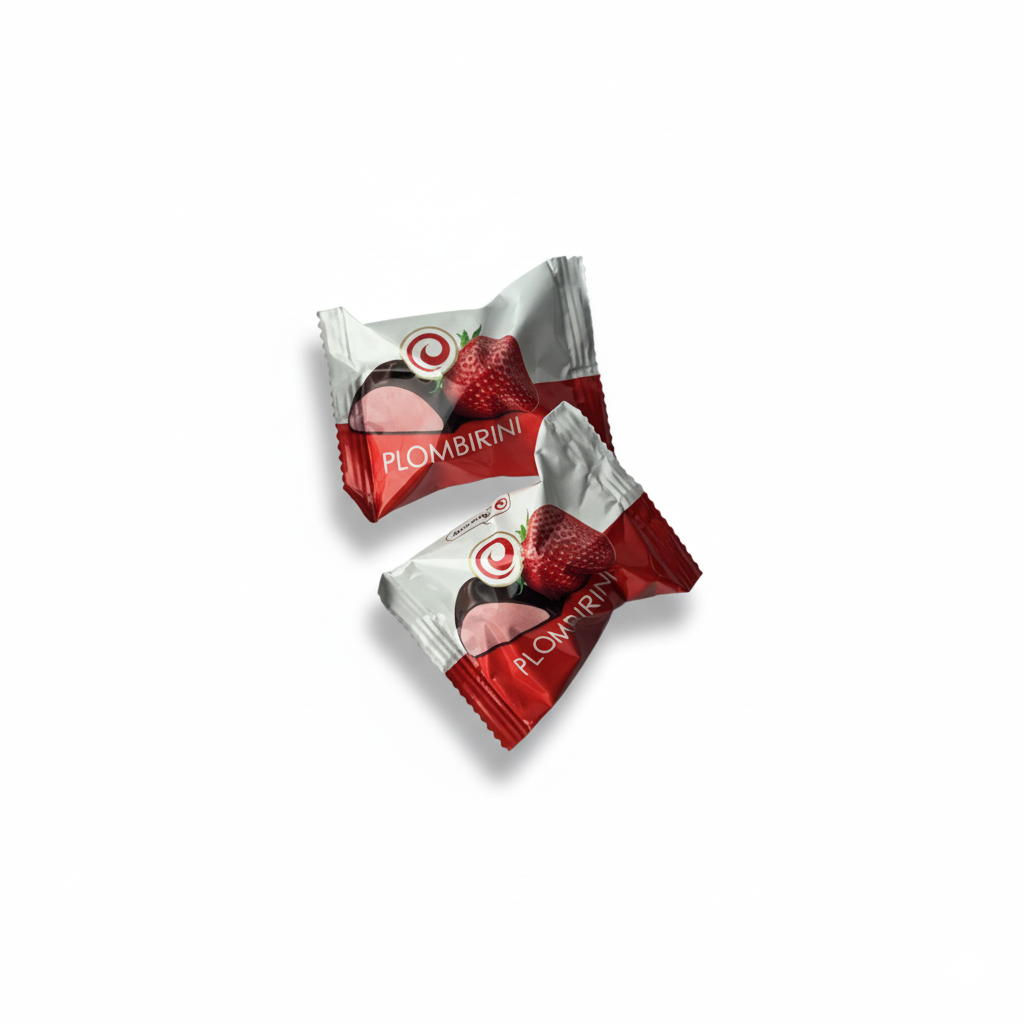 Cukierki glazurowane Plombirini SweeTale Truskawkowe (luz)