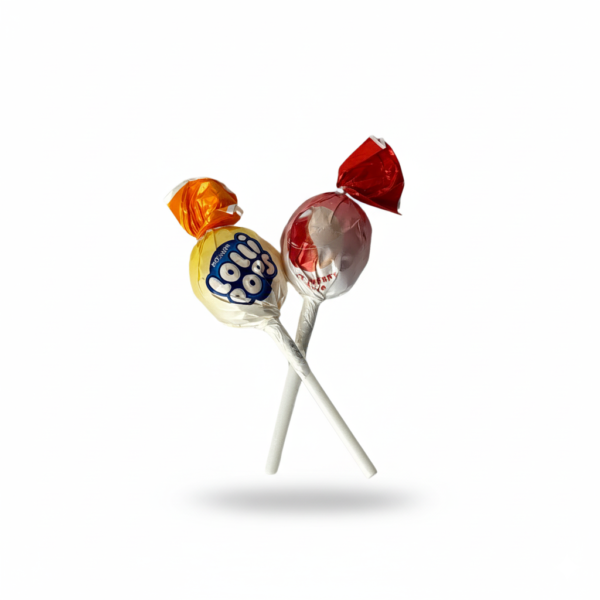 Цукерки карамель на паличці Roshen Lollypops 