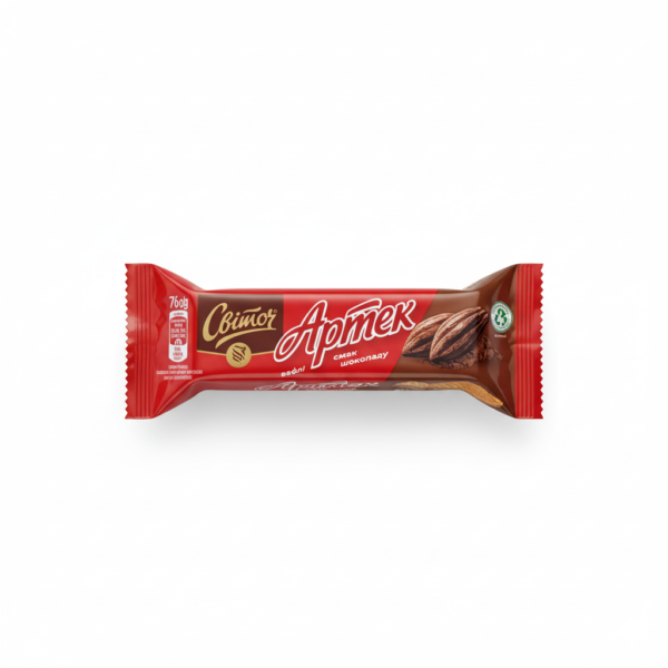 Wafle "Artek" Svitoch o smaku czekoladowym 71g