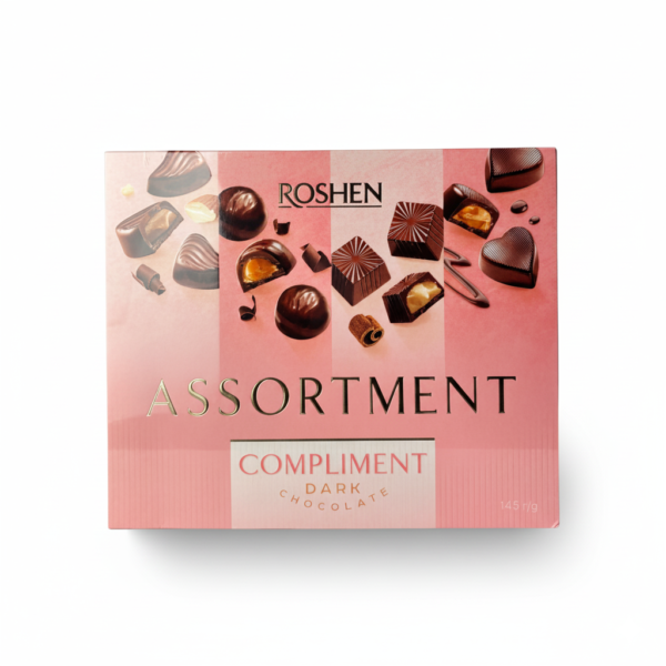 Набір цукерок, коробка "Assortment Compliment" Roshen 145г