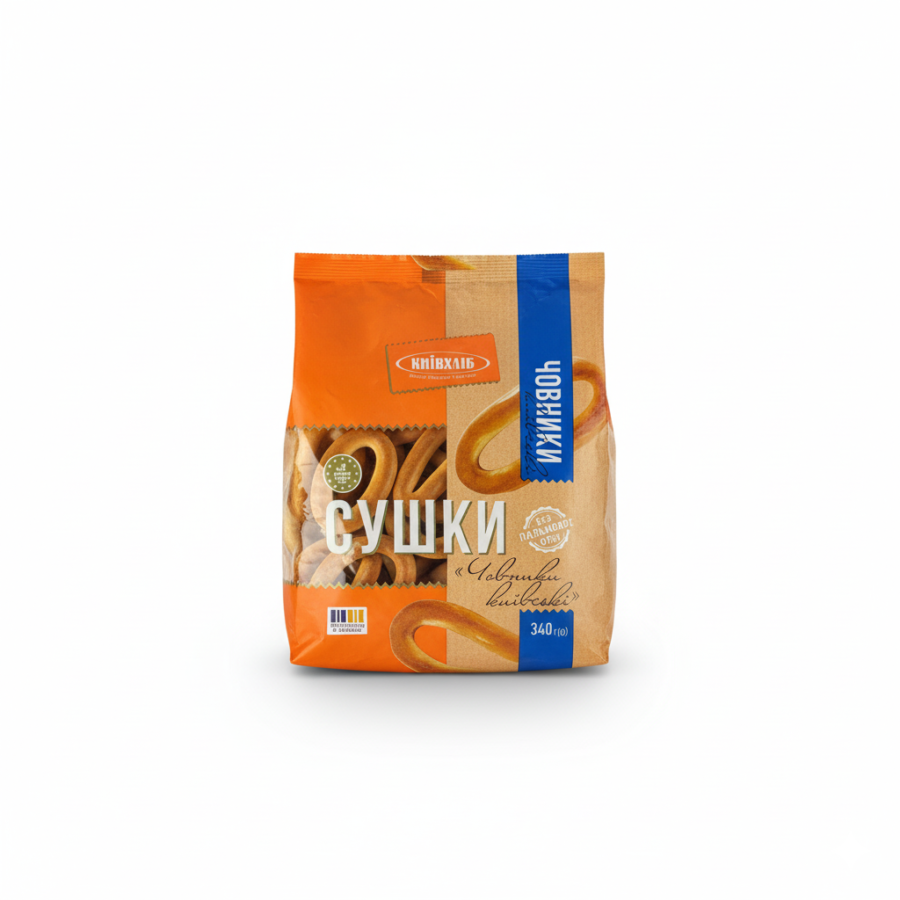 Сушки "Човники" Київхліб 340 г