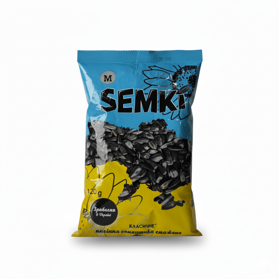 Насіння соняшника Semki смажене 120г