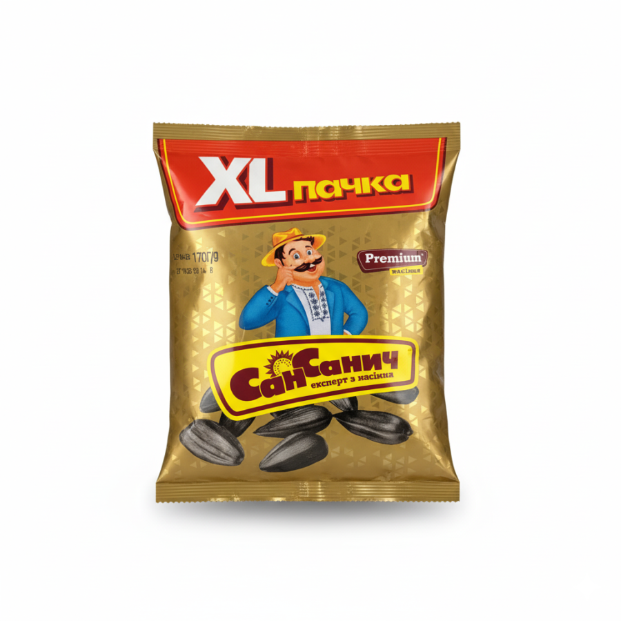 Насіння соняшнику "Сан Санич" Premium смажене 170г